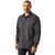 ARIAT MNS HORNE RETRO SNAP LS SHIRT NAVY