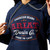 ARIAT WMS EMBLEM HOODIE DRESS BLUES