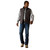 ARIAT MENS LOGO SOFTSHELL VEST IN PHANTOM