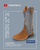Twisted X Ladies 12Tech X2 Boot Russet Brown/Blue (C Fit)