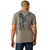 ARIAT MNS PAINTRIOT SS TEE SMOKED PEARL