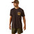 ARIAT MNS SOUTHWEST LONGEST HORN SS TEE VINTAGE BLACK