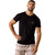 ARIAT MNS BANNER BADGE SS TEE BLACK
