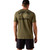 ARIAT MNS OUTLINE SHOP SS TEE MILITARY HEATHER