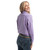 Just Country Ladies Georgie Half Button Orchid/Royal Blue