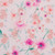 JC WOMENS GEORGIE HALF BUTTON PRINT WORKSHIRT IN HOT PINK & WHITE WILDFLOWERS/HOT PINK