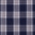 Just Country Mens Austin Full Button Shirt Navy/White Plaid
