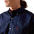ARIAT MNS WRINKLE FREE BEAUX FITTED LS SHIRT NAVY