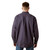 ARIAT MNS WRINKLE FREE BRIGGS LS SHIRT NAVY