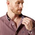 ARIAT MNS WRINKLE FREE BENSON LS SHIRT RED