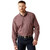ARIAT MNS WRINKLE FREE BENSON LS SHIRT RED