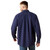 ARIAT MNS WRINKLE FREE BLAZE LS SHIRT NAVY