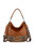 ANIMAL PRINT SLOUCH BAG IN LEOPARD