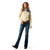 Ariat Ladies Mid Rise Bootcut Fiona Istanbul Jean