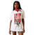 ARIAT WMS COWBOY COMIC SS TEE WHITE