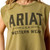 ARIAT WMS AUTHENTIC WEAR MUSCLE TANK FADED ARMY