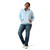 Ariat Ladies Foundation Logo 1/2 Zip Sweatshirt Nantucket Breeze