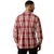 Ariat Mens Retro Hawthorne Fitted Snap L/S Shirt Brick Red Plaid