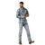 Ariat Mens Retro Heathcliff Fitted Snap L/S Shirt Key Largo Plaid