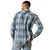 Ariat Mens Retro Heathcliff Fitted Snap L/S Shirt Key Largo Plaid