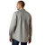 Ariat Mens Team Logo Lightweight Twill Fitted L/S Shirt Grey/Khaki