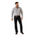 Ariat Mens Wrinkle Free Ari Fitted Snap L/S Shirt White