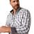 Ariat Mens Wrinkle Free Ari Fitted Snap L/S Shirt White