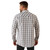 Ariat Mens Wrinkle Free Ari Fitted Snap L/S Shirt White