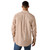 Ariat Mens Wrinkle Free Ayden Fitted L/S Shirt Golden Oak Plaid