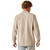 Ariat Mens Retro Hesper Fitted Snap L/S Shirt Sandshell Stripe