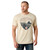 ARIAT MNS LAND OF THE FREE FARM SHIELD SS TEE NATURAL