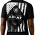 ARIAT MNS WOODEN DIAMOND FLAG SS TEE BLACK