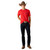 ARIAT MNS CHINELOS HEX SS TEE MARS RED