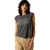 ARIAT WNS DALLAS CROPPED SS TEE- CHARCOAL MINERAL WASH