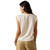 ARIAT WNS WILD WEST CROPPED SS TEE- SEA SALT