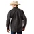 ARIAT MNS PRO SERIES TRISTAN CLASSIC FIT LS SHIRT- BLACK PLAID