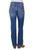 WMNS RETRO MID RISE B/CUT JEAN - MAE IN INDIGO