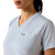 ARIAT WOMENS REBAR WORKMAN SS TEE SUBDUED BLUE