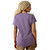 ARIAT WOMENS REBAR WORKMAN SS TEE MULLED GRAPE HEATHER