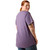 ARIAT WOMENS REBAR WORKMAN SS TEE MULLED GRAPE HEATHER