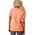ARIAT WOMENS REBAR COTTON STRONG ANVIL LOGO SS TEE FUSION CORAL