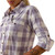 ARIAT WOMENS REBAR MADE TOUGH DURASTRETCH LS WORK SHIRT THISTLE
