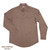 Men's - Cameron Work Shirt 1/2 Button in Brown