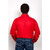 Men's - Evan Work Shirt Full button in Chilli