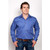 Men's - Evan Work Shirt Full button in Blue