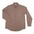 Men's - Evan Work Shirt Full button in Brown