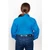 Just Country Kenzie Girls work Shirt Blue Jewel
