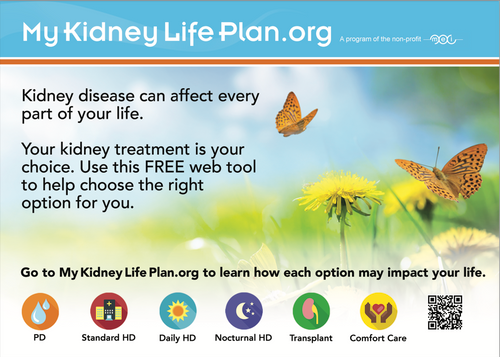 Free - My Kidney Life Plan Postcards (set of 50)
