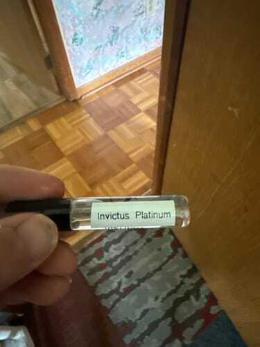 Customer photo review of Paco Rabanne Invictus Platinum