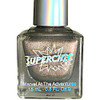 Rose Gold Tabby Holographic Multichrome Magnetic Cat Eye Topper Nail Polish, holographic nail polish bottle with a silver cap and colorful label